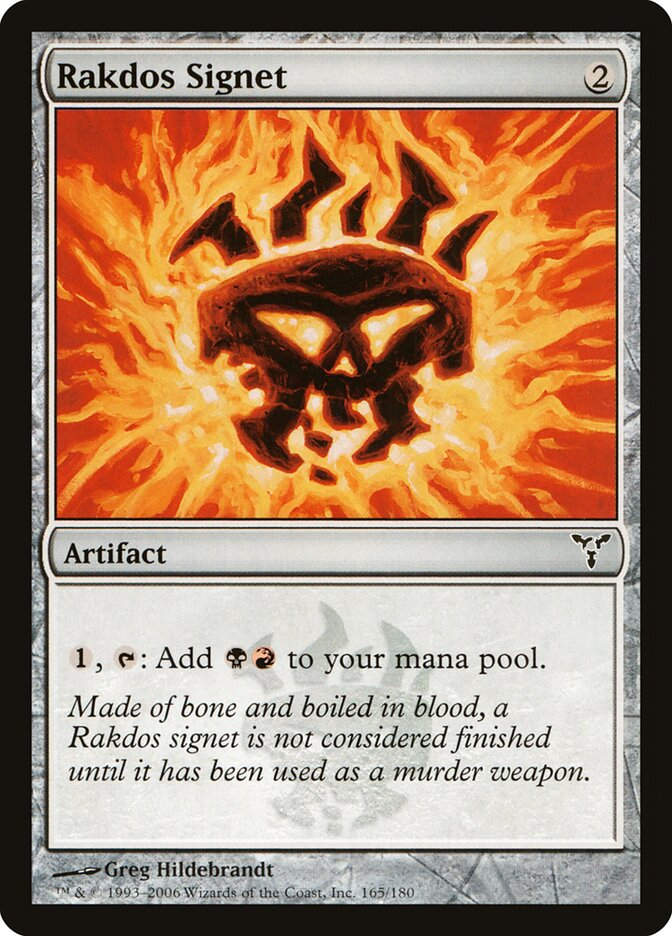 Rakdos Signet (DIS) (165)
