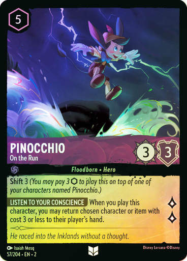 Pinocchio - On the Run (LOR_ROF) / Foil
