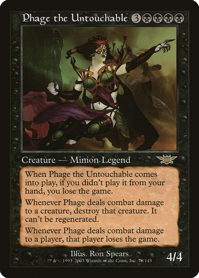 Phage the Untouchable (lgn)