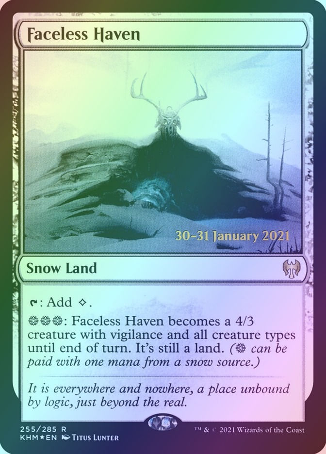 Faceless Haven (PKHM) (255s) / Foil