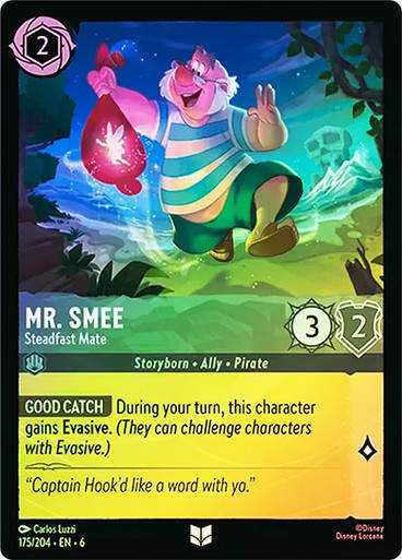 Mr. Smee - Steadfast Mate (LOR_AZU) / Foil
