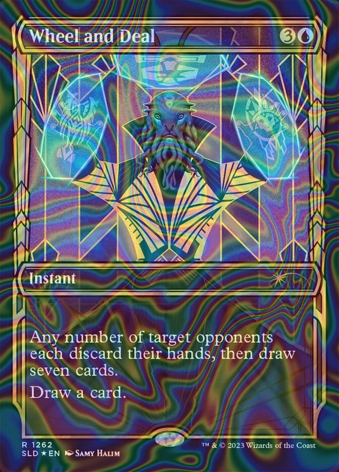 Wheel and Deal (SLD) (1262) / Showcase / Halo Foil