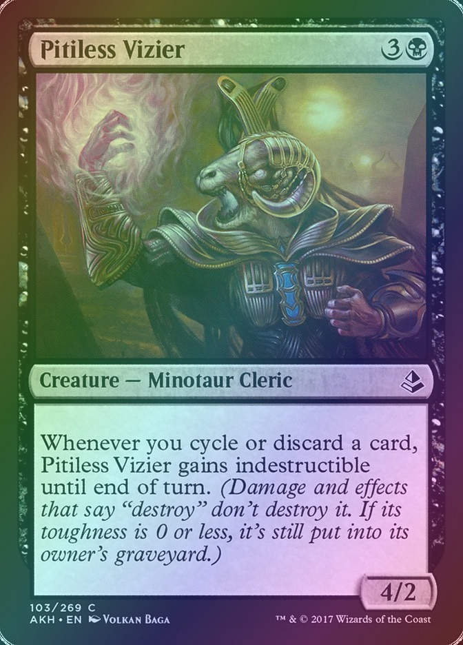 Pitiless Vizier (AKH) (103) / Foil