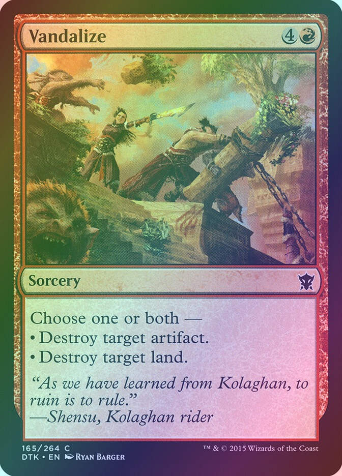 Vandalize (DTK) (165) / Foil