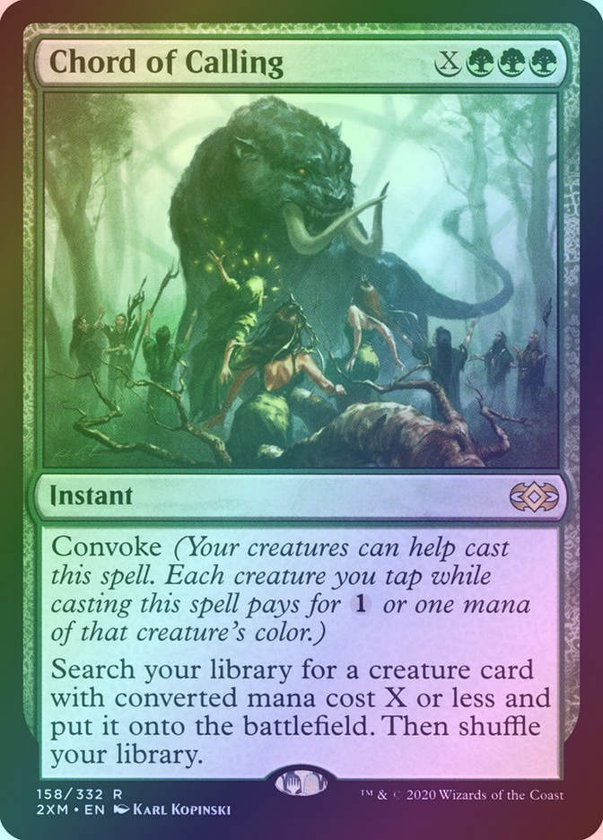 Chord of Calling (2XM) (158) / Foil