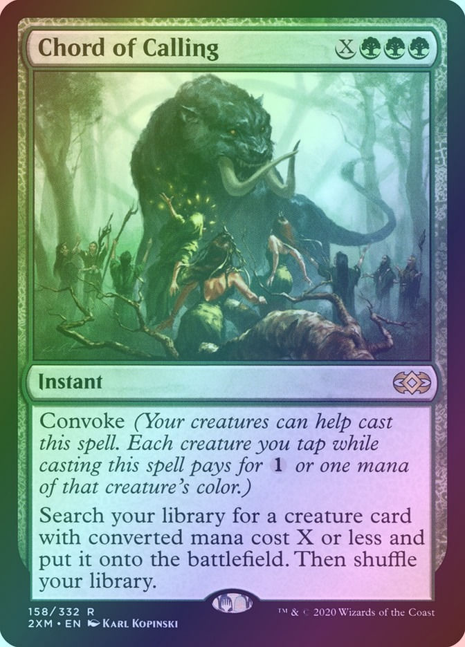 Chord of Calling (2XM) (158) / Foil