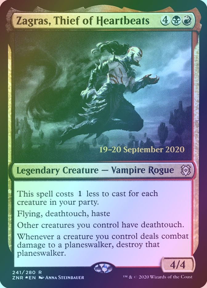 Zagras, Thief of Heartbeats (PZNR) (241s) / Foil