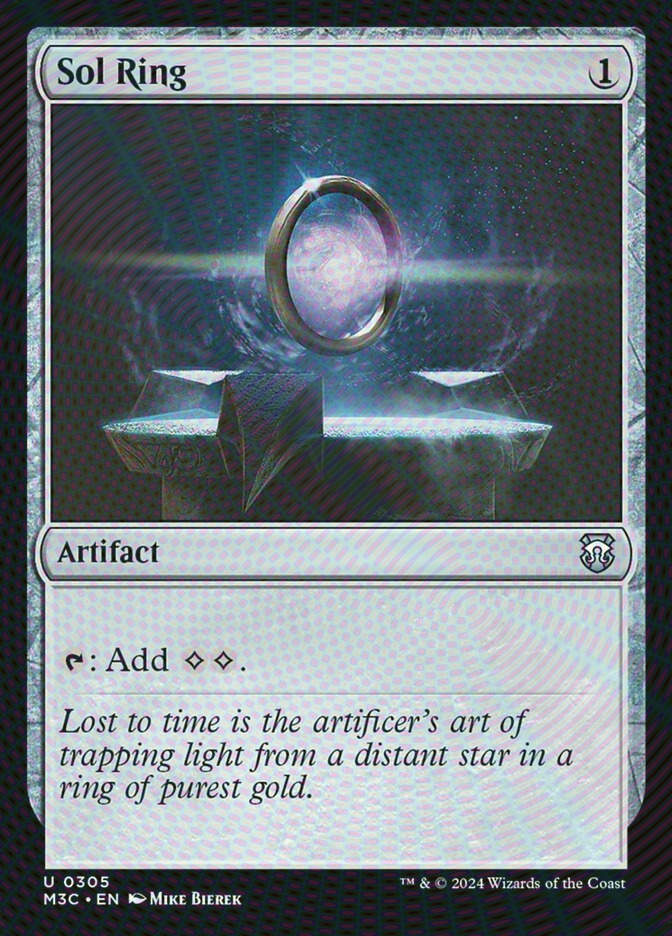 Sol Ring (M3C) (305) / Ripple Foil
