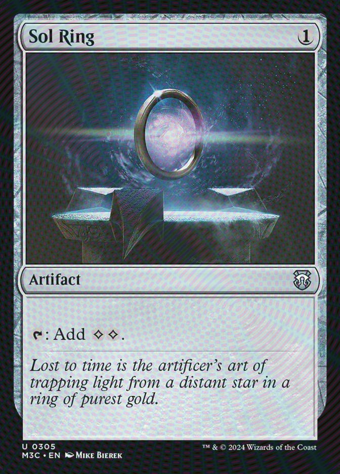 Sol Ring (M3C) (305) / Ripple Foil