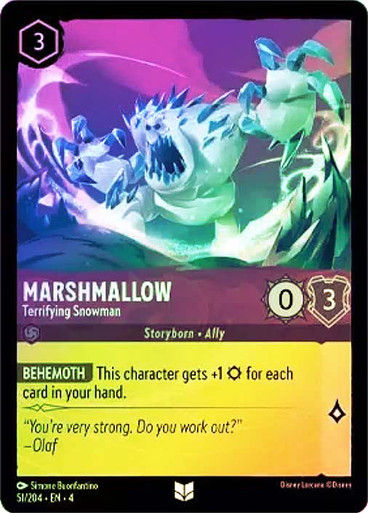 Marshmallow - Terrifying Snowman (LOR_URS) / Foil