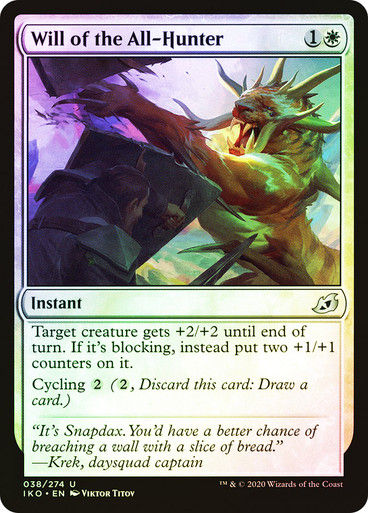 Will of the All-Hunter (IKO) (38) / Foil
