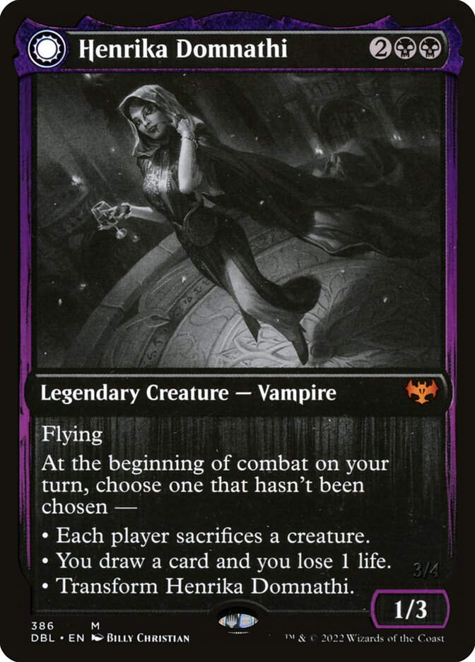 Henrika Domnathi // Henrika, Infernal Seer (DBL) (386)