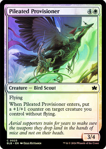 Pileated Provisioner (blb) (25) / Foil
