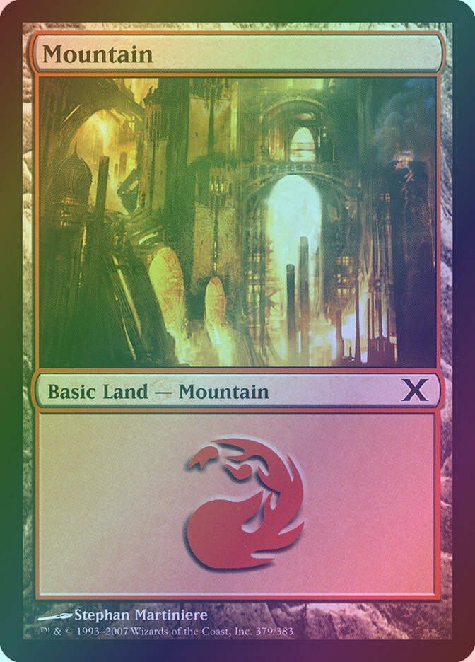 Mountain (10E) (379) / Foil