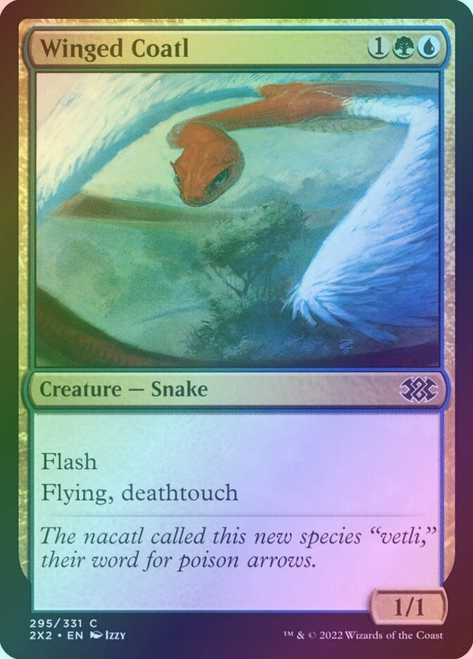 Winged Coatl (2X2) (295) / Foil