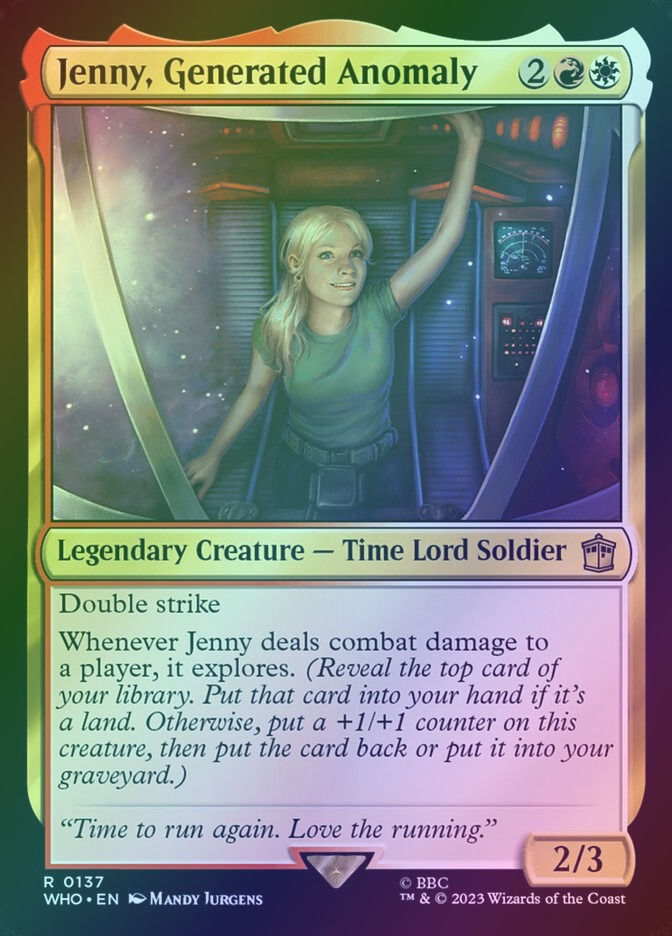 Jenny, Generated Anomaly (WHO) (137) / Foil