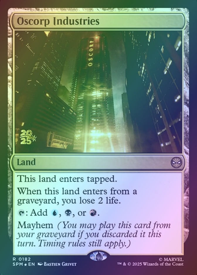 Oscorp Industries (PSPM) (182s) / Foil