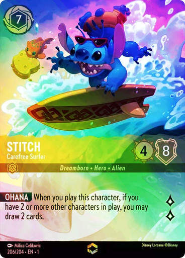 Stitch - Carefree Surfer (Enchanted) (LOR_TFC)