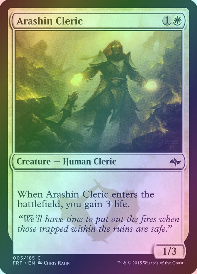 Arashin Cleric (FRF) (5) / Foil