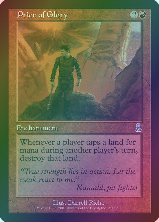 Price of Glory (ODY) (214) / Foil