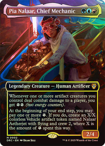 Pia Nalaar, Chief Mechanic (DRC) (2) / Borderless Foil