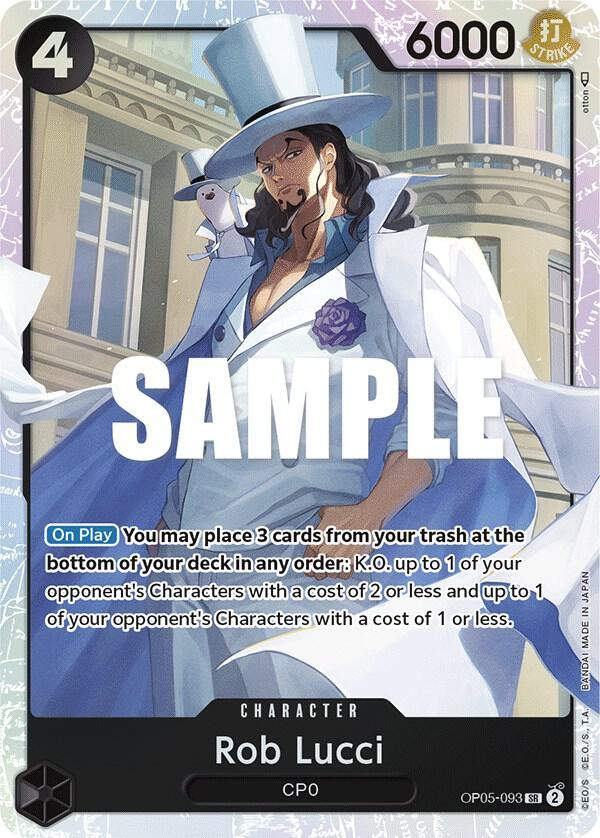 Rob Lucci (093) (OP05-093) / Foil