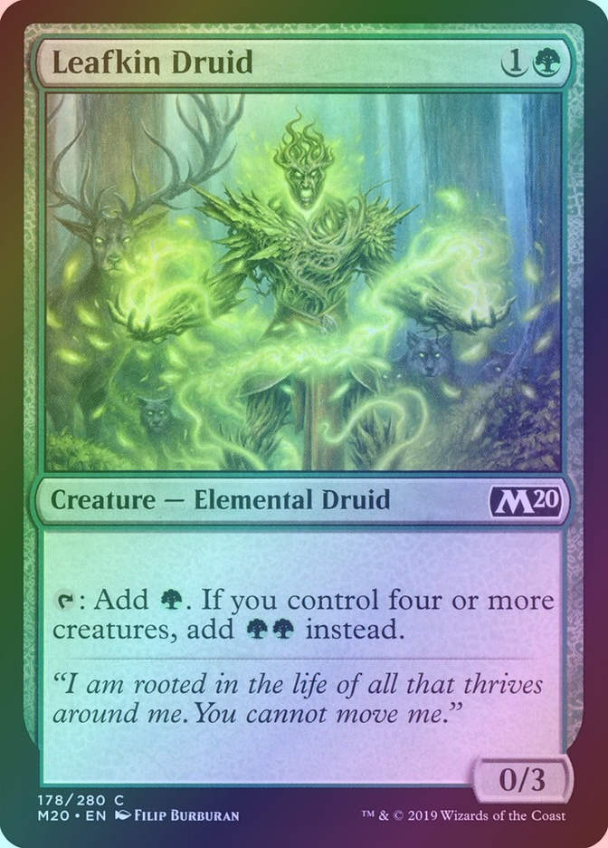 Leafkin Druid (M20) (178) / Foil