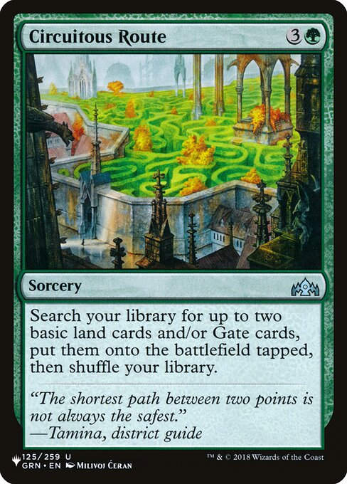 Circuitous Route (PLST) (GRN-125)