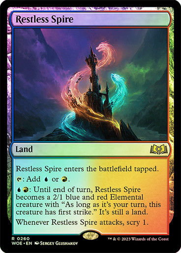 Restless Spire (woe) / Foil
