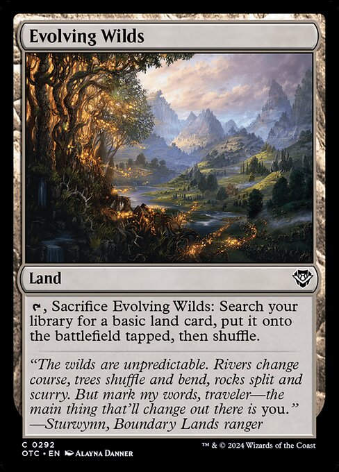 Evolving Wilds (otc) (292)