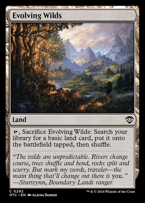 Evolving Wilds (otc) (292)