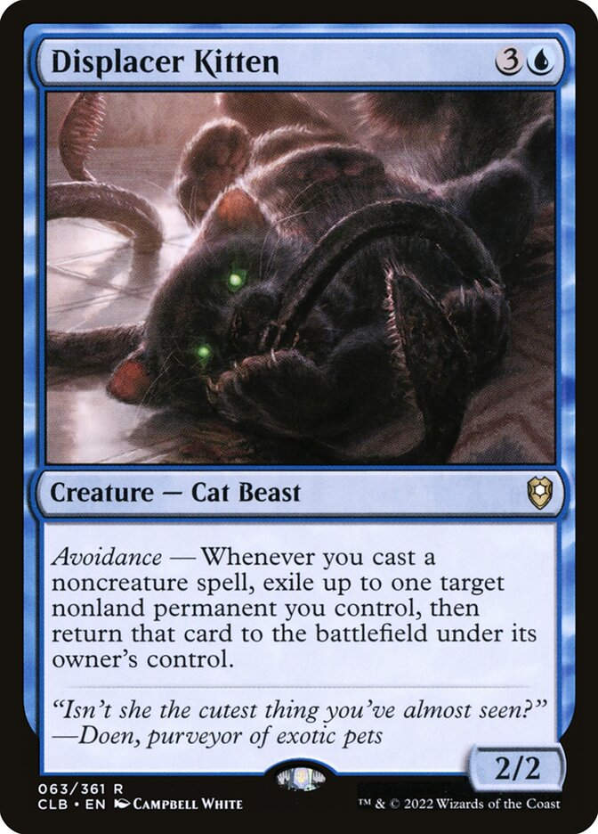 Displacer Kitten (CLB) (63)