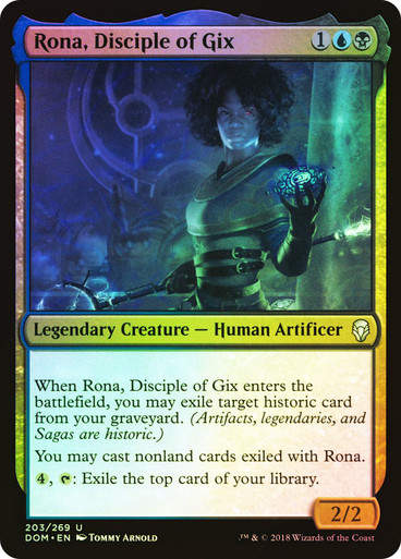 Rona, Disciple of Gix (DOM) (203) / Foil