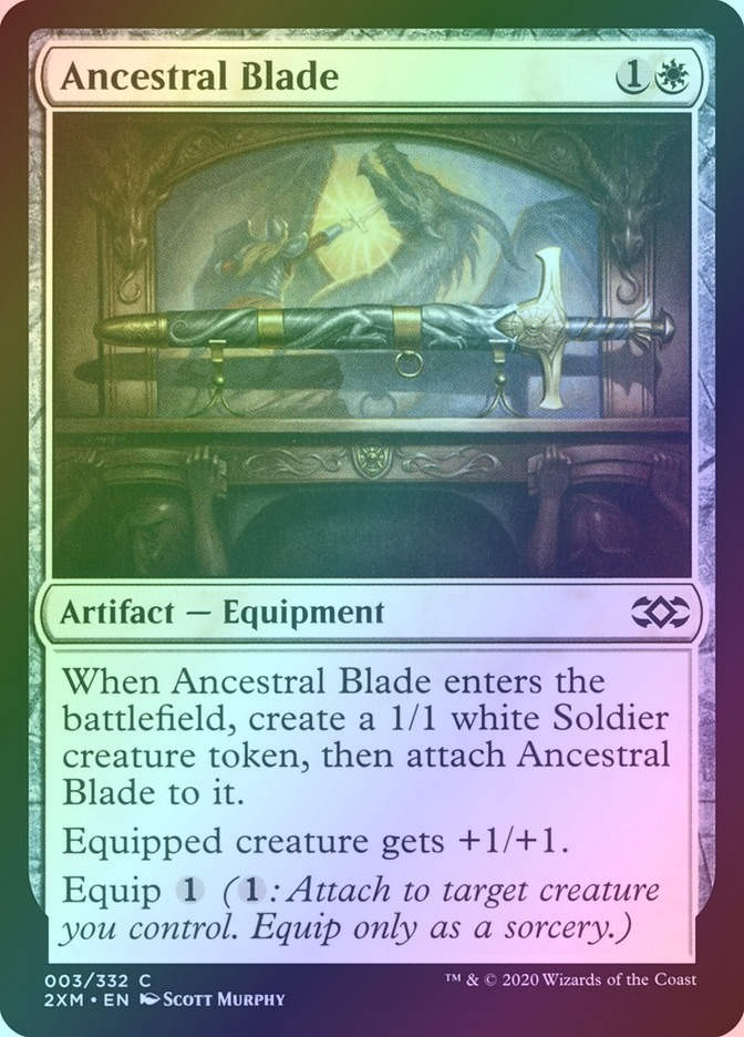 Ancestral Blade (2XM) (3) / Foil