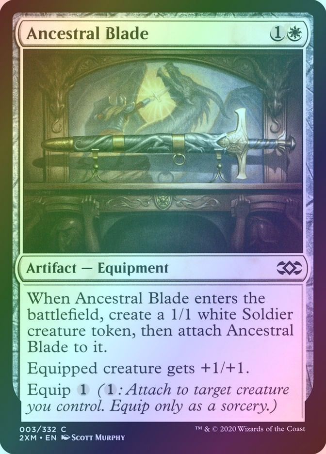 Ancestral Blade (2XM) (3) / Foil