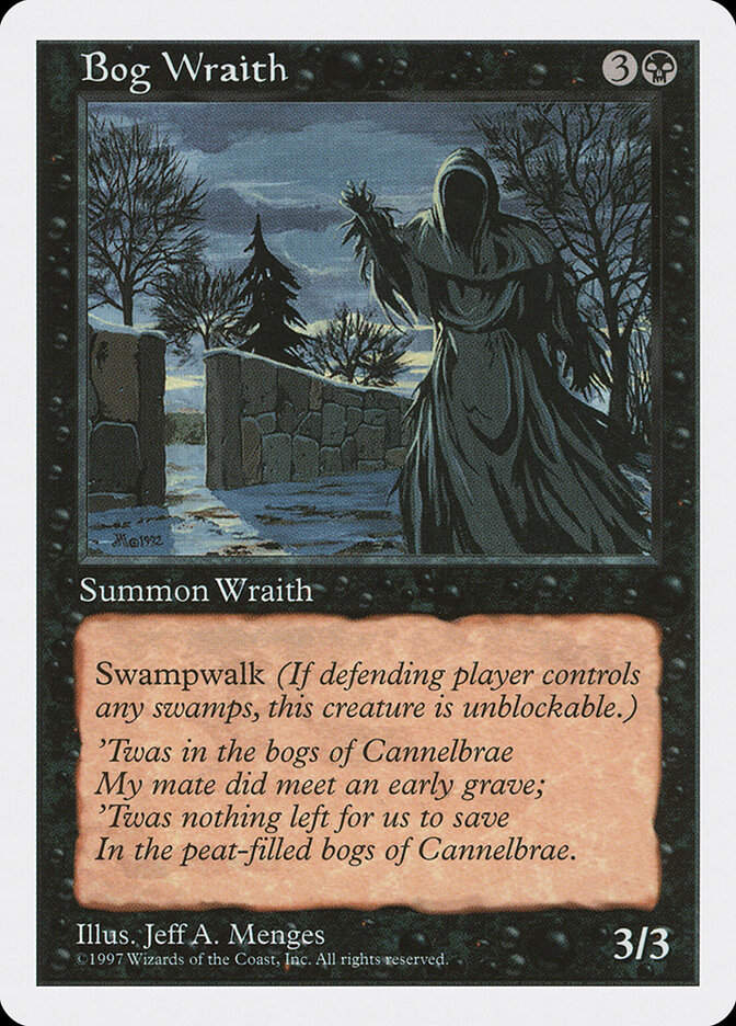 Bog Wraith (5ED) (147)
