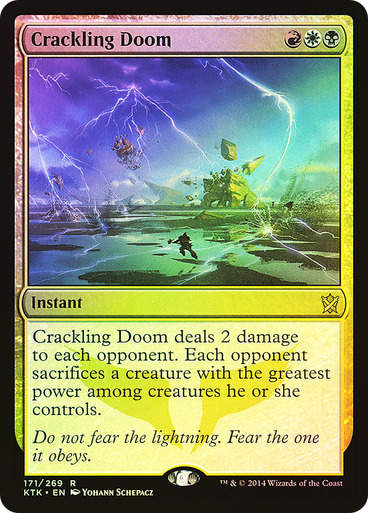 Crackling Doom (KTK) / Foil