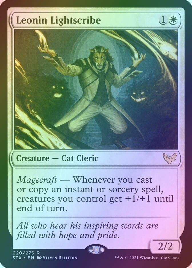 Leonin Lightscribe (STX) (20) / Foil