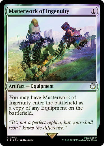 Masterwork of Ingenuity (pip) (762) / Surge Foil
