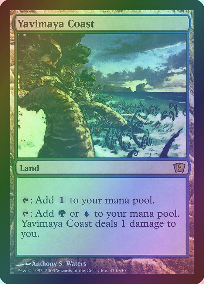 Yavimaya Coast (9ED) (330★) / Foil