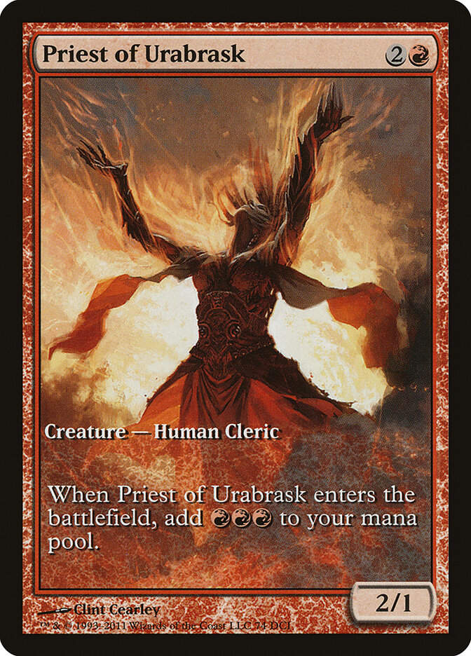 Priest of Urabrask (DCI) (74)