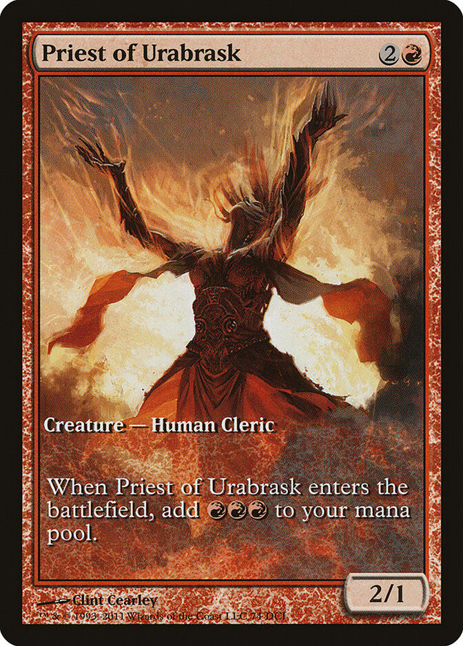 Priest of Urabrask (DCI) (74)