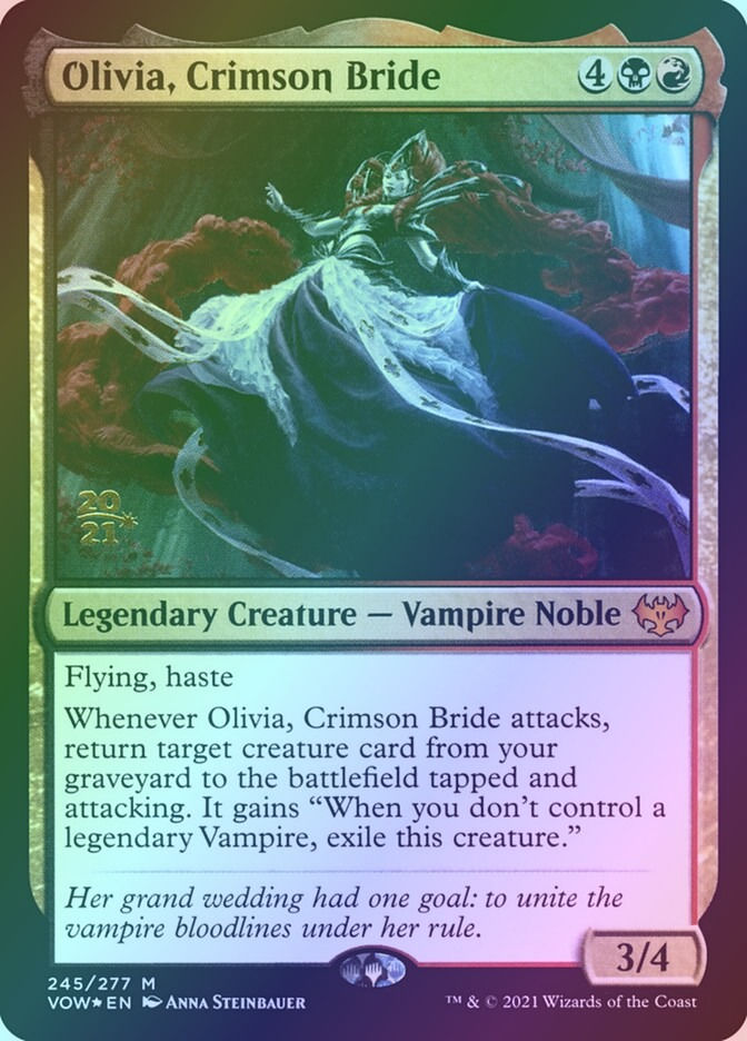Olivia, Crimson Bride (PVOW) (245s) / Foil