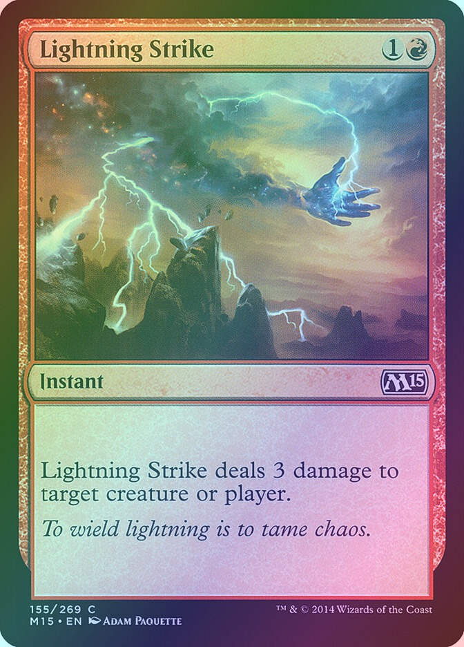 Lightning Strike (M15) (155) / Foil