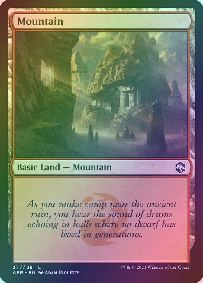 Mountain (AFR) (277) / Foil