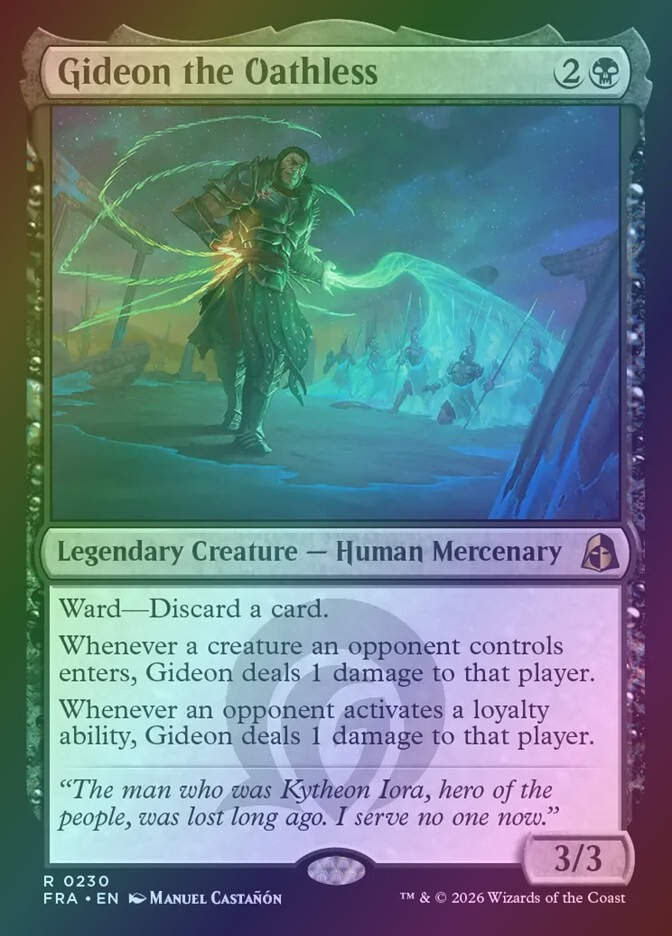 Gideon the Oathless (FRA) (230) / Foil