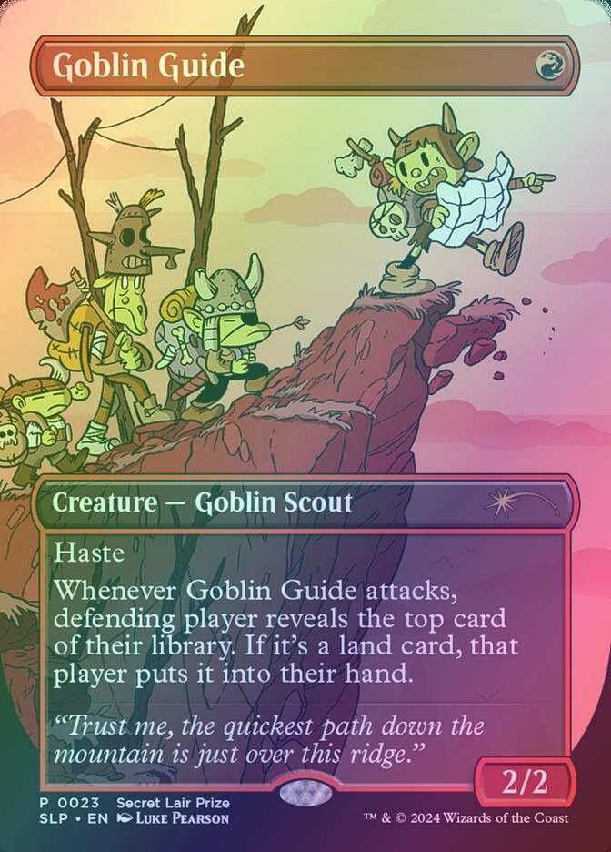 Goblin Guide (SLP) (23) / Borderless / Foil