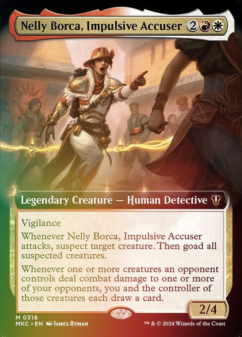 Nelly Borca, Impulsive Accuser (mkc) (318) / Extended Art Foil