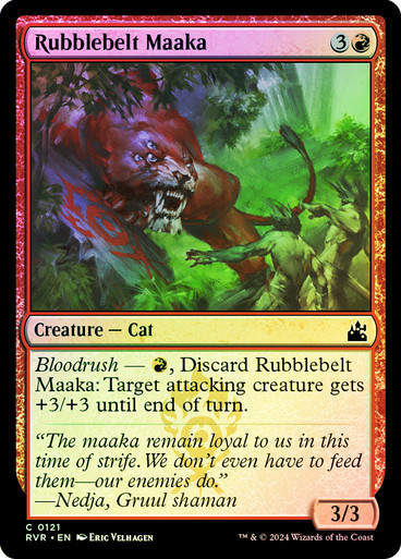 Rubblebelt Maaka (rvr) (121) / Foil