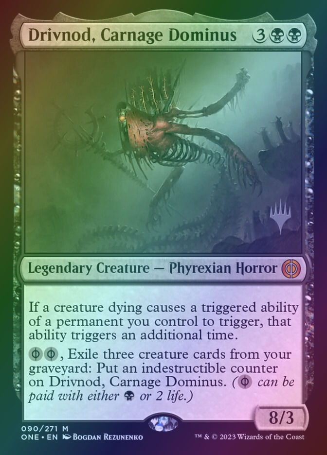 Drivnod, Carnage Dominus (PONE) (90p) / Foil